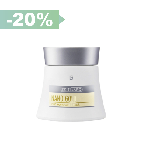 Nano Gold Крем-маска 2в1 для кожи вокруг глаз