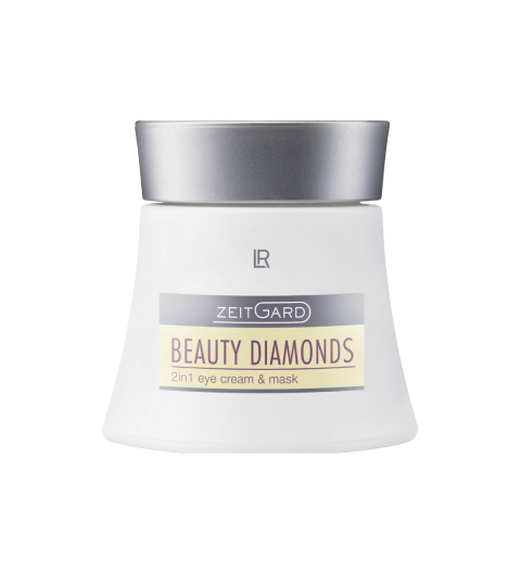 Beauty Diamonds 2в1 Крем-маска для кожи вокруг глаз