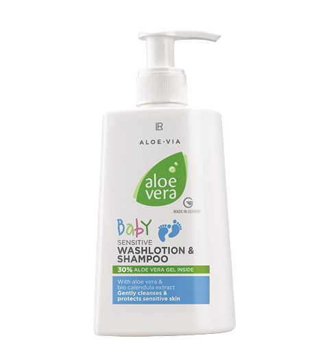 Aloe Vera Baby Детский шампунь-гель для чувствительной кожи