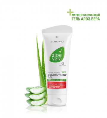 Aloe Vera Увлажняющий гель-концентрат с ферментированным гелем Алоэ Вера