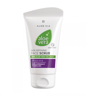 Aloe Vera Очищающий скраб для лица