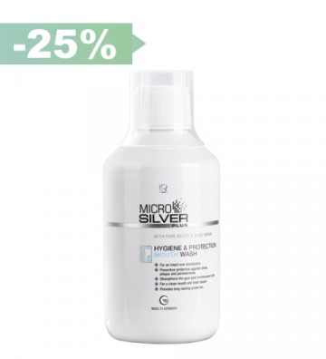 MICROSILVER PLUS Гигиена и защита Ополаскиватель для полости рта